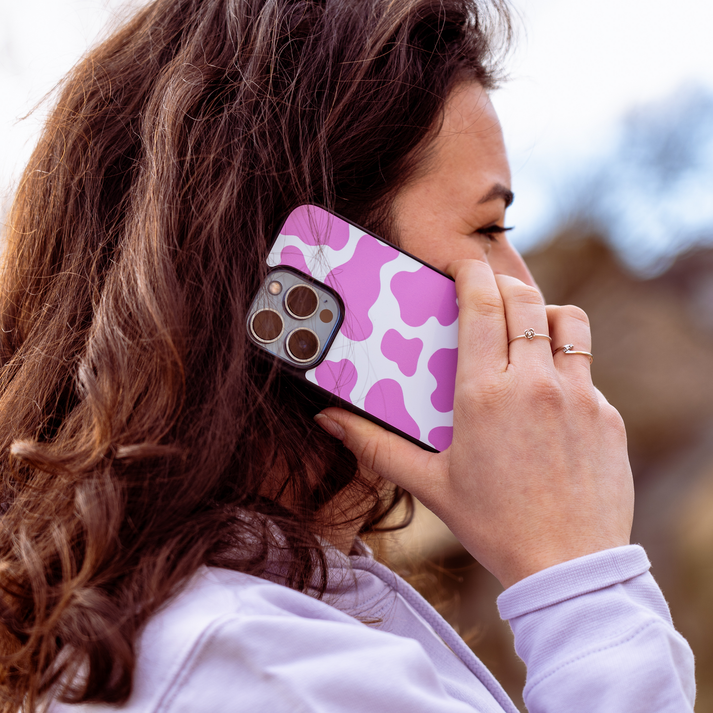 Coque - Vache Rose