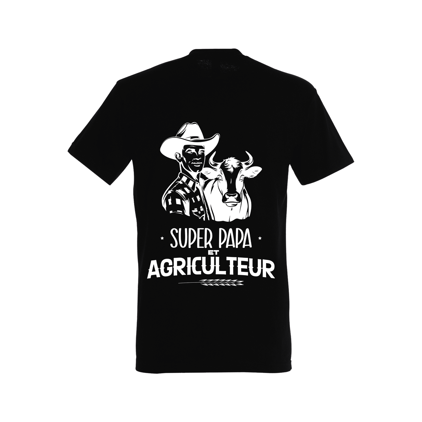 Super Papa und Bauer T-Shirt