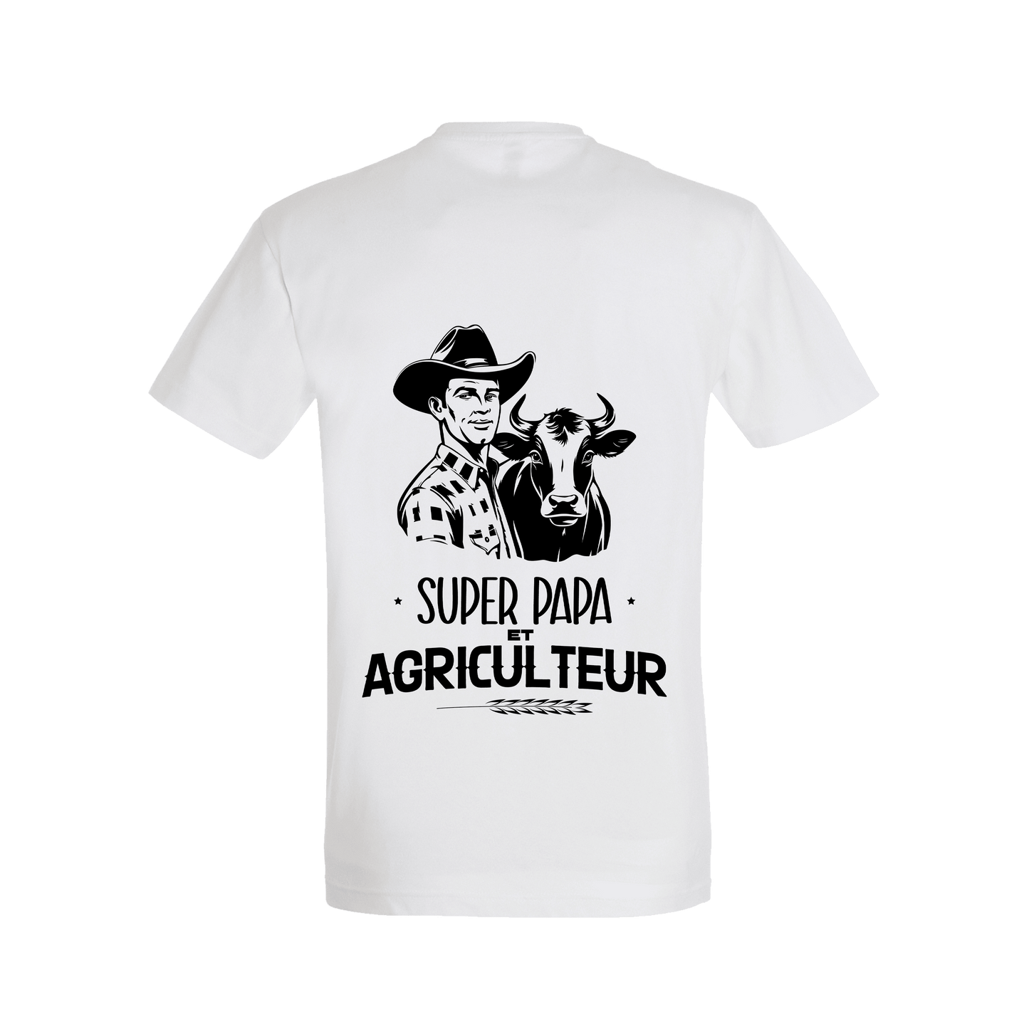 Super Papa und Bauer T-Shirt