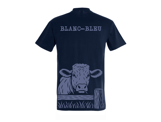 T-shirt enfant Blanc-Bleu