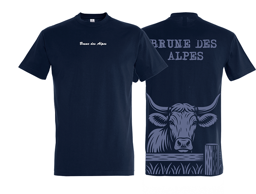 T-shirt Vache Brune des Alpes