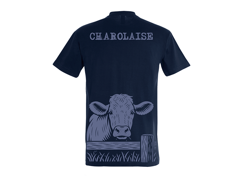 T-shirt Vache Charolaise