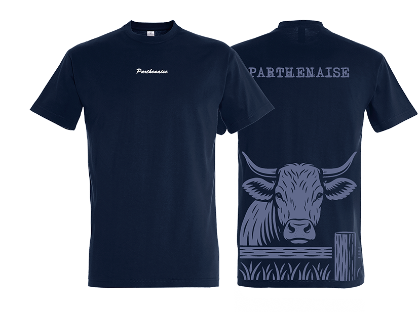 T-shirt Vache Parthenaise