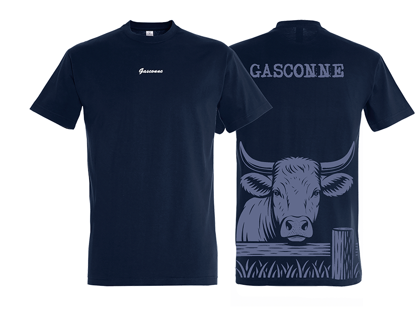 T-shirt Vache Gasconne