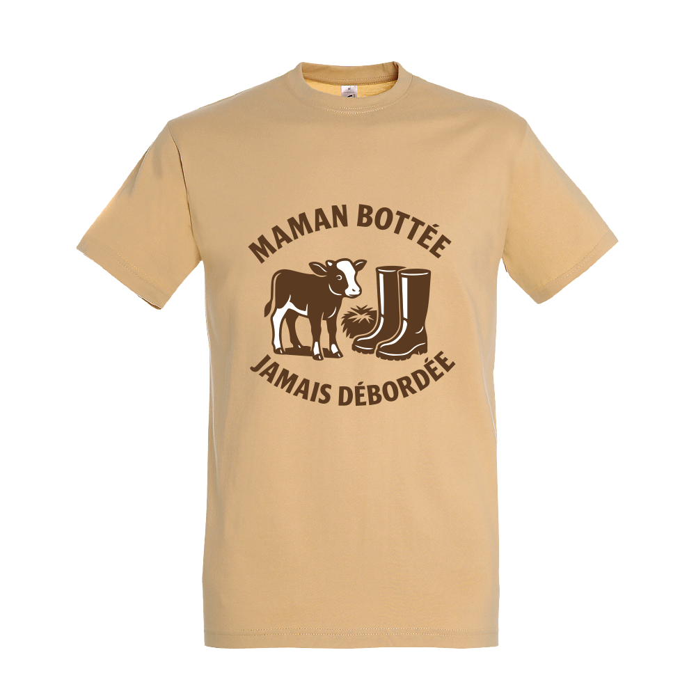 T-shirt " Maman Botée, Jamais débordée "