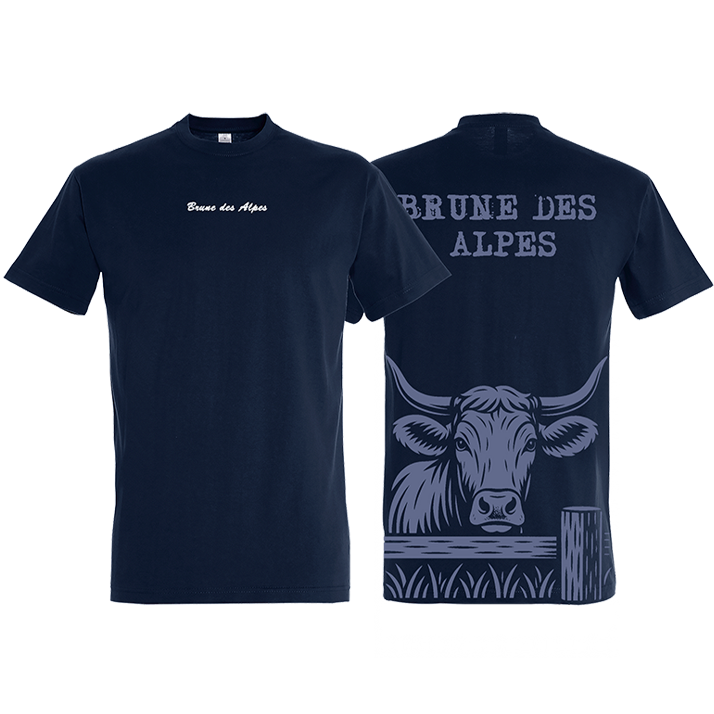 T-shirt Vache Brune des Alpes