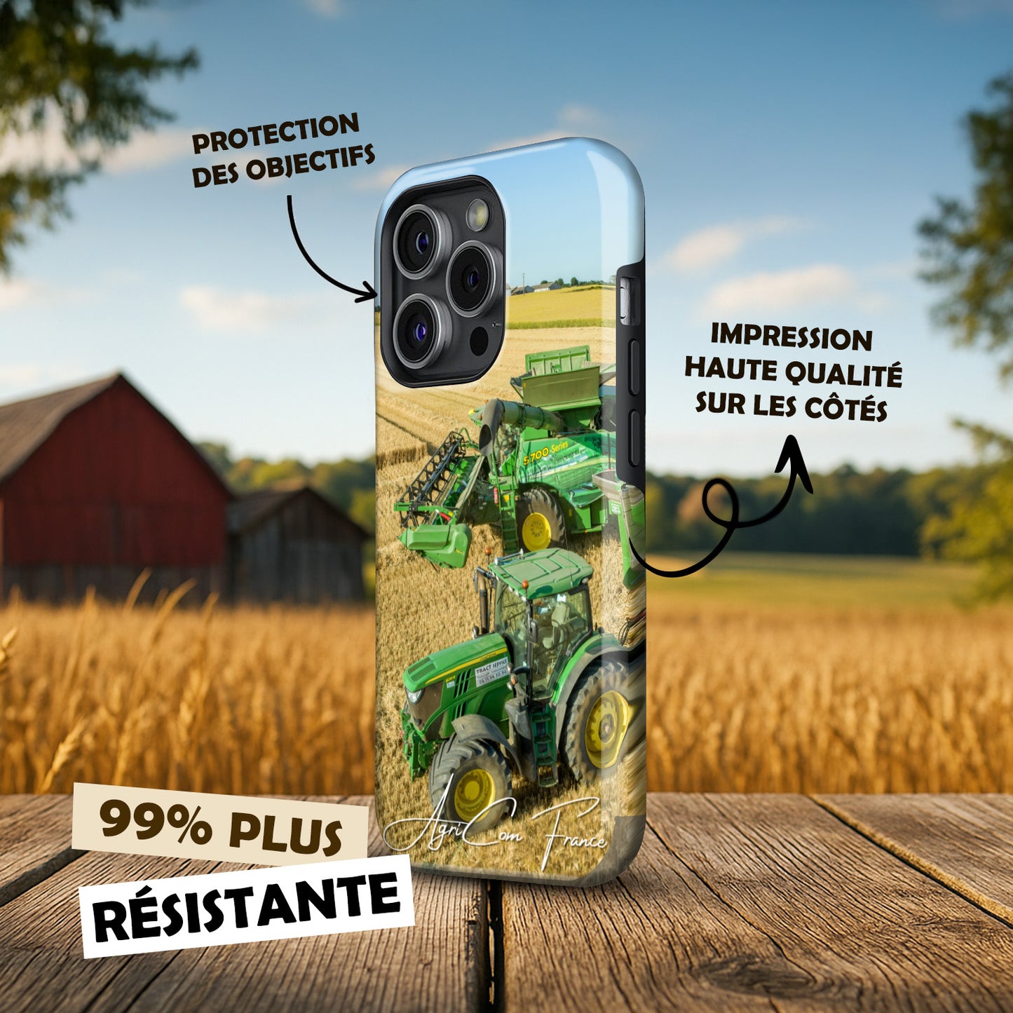 Coque Premium Moisson John Deere