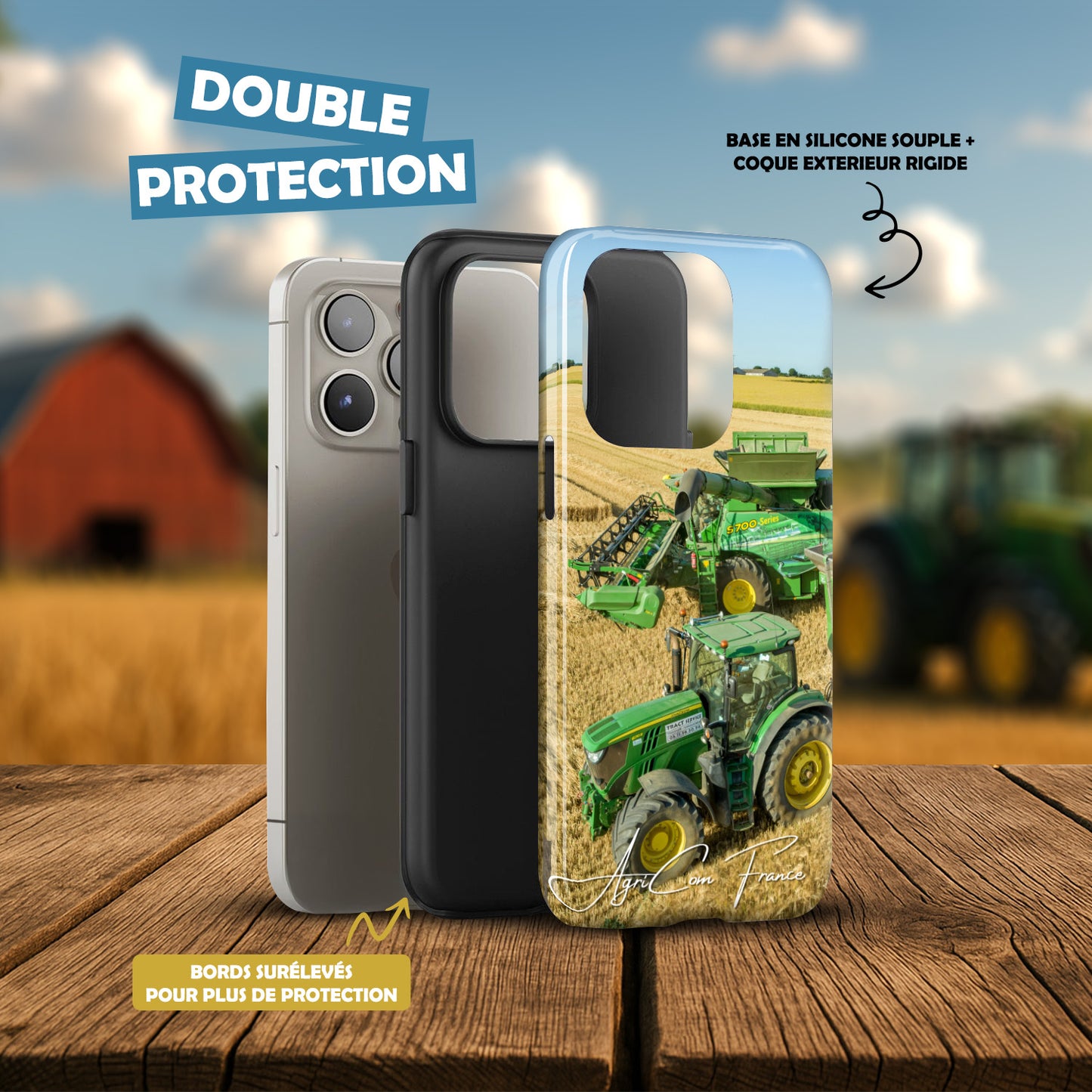 Coque Premium Moisson John Deere