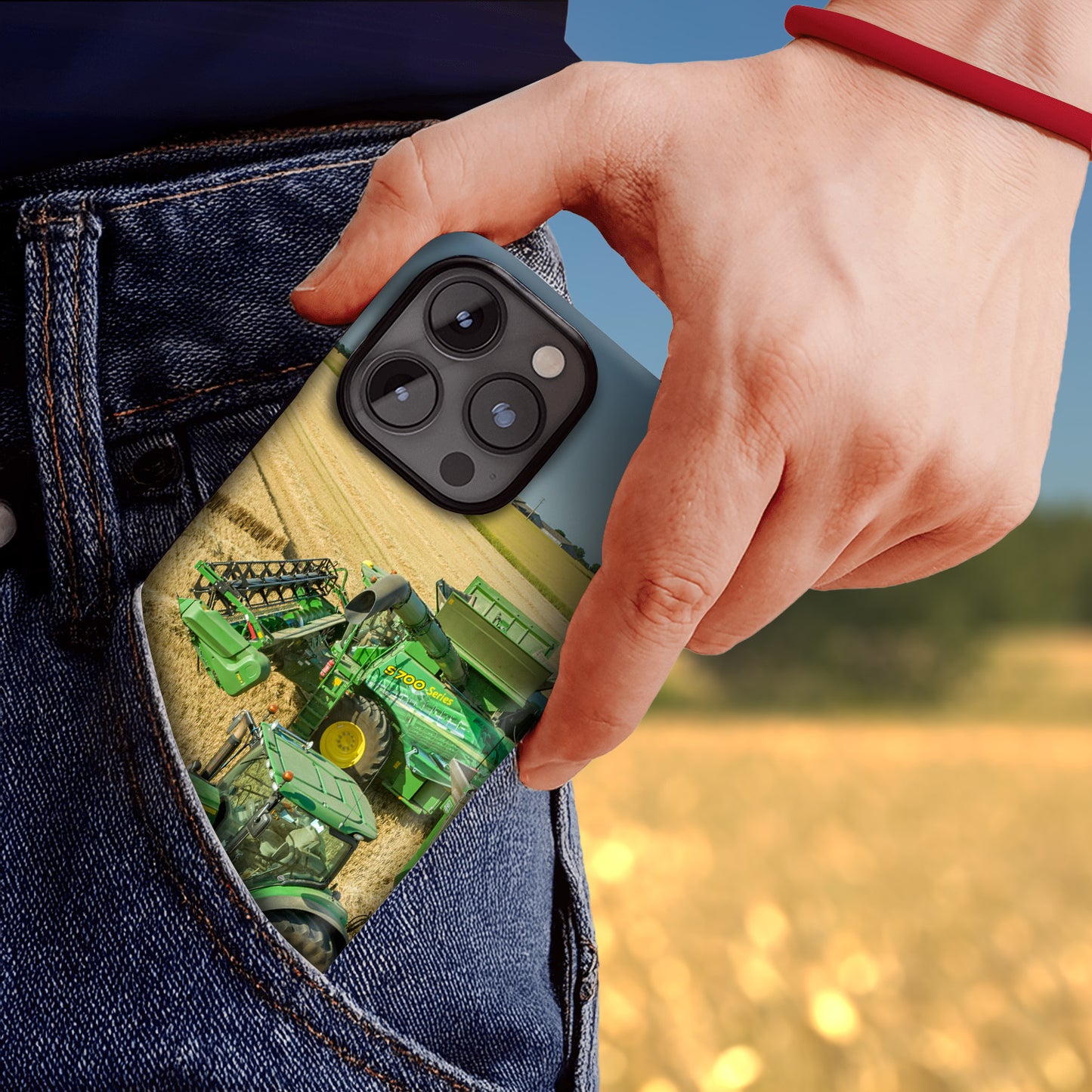 Coque Premium Moisson John Deere