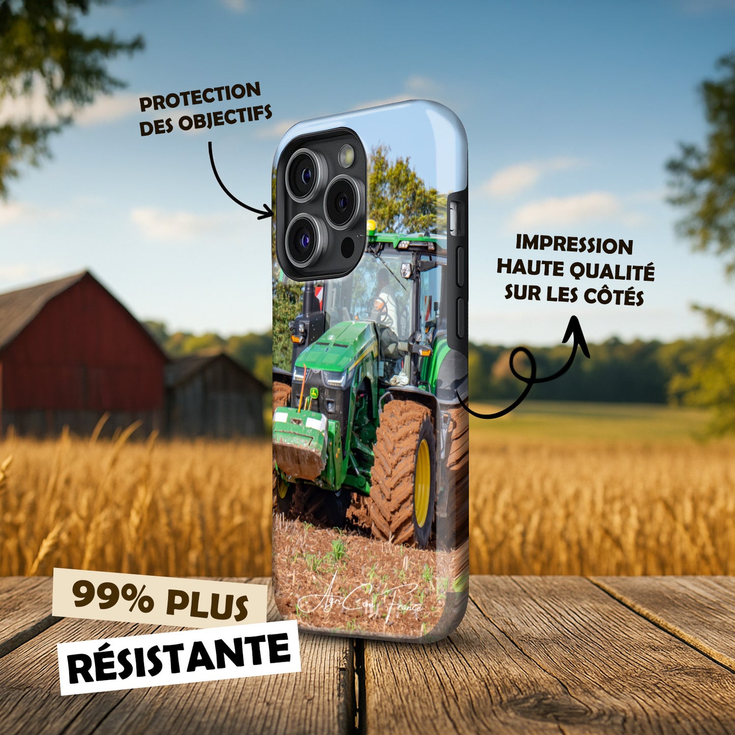 Coque Premium John Deere 8R / Agricom France