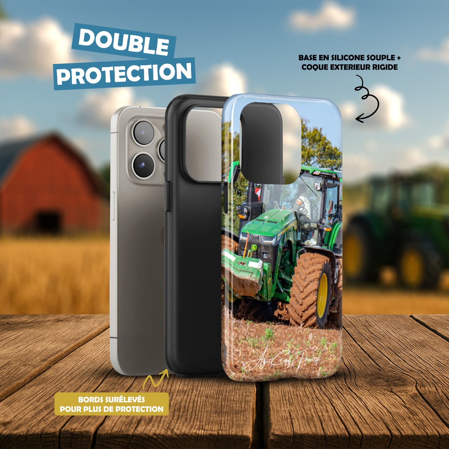Coque Premium John Deere 8R / Agricom France