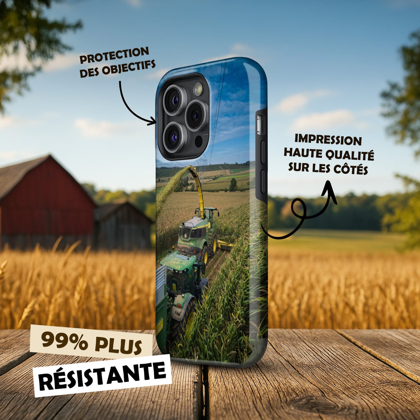Coque Premium Ensilage John Deere