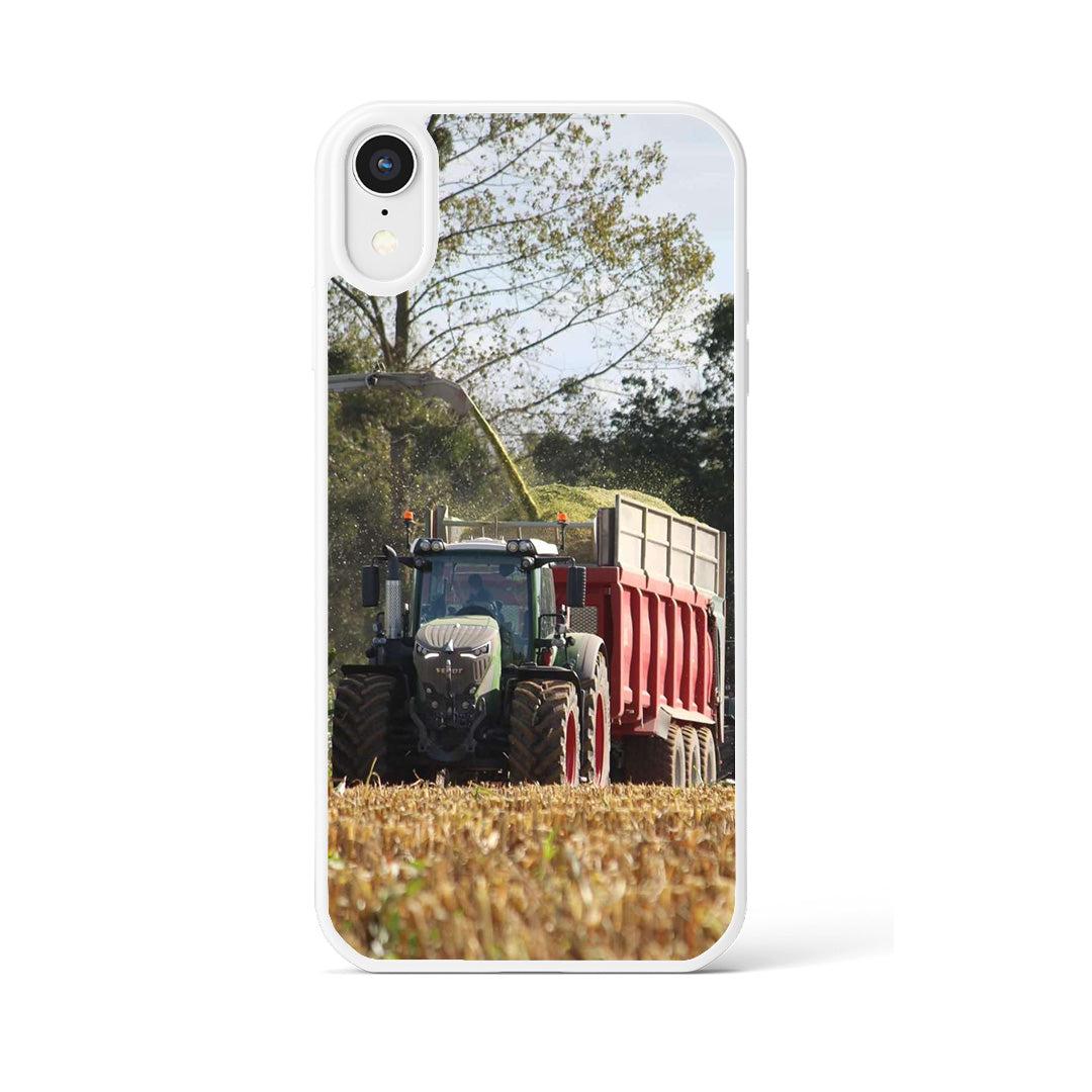 Coque Fendt avec remorque Ensilage