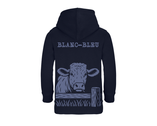 Sweat enfant Blanc Bleu