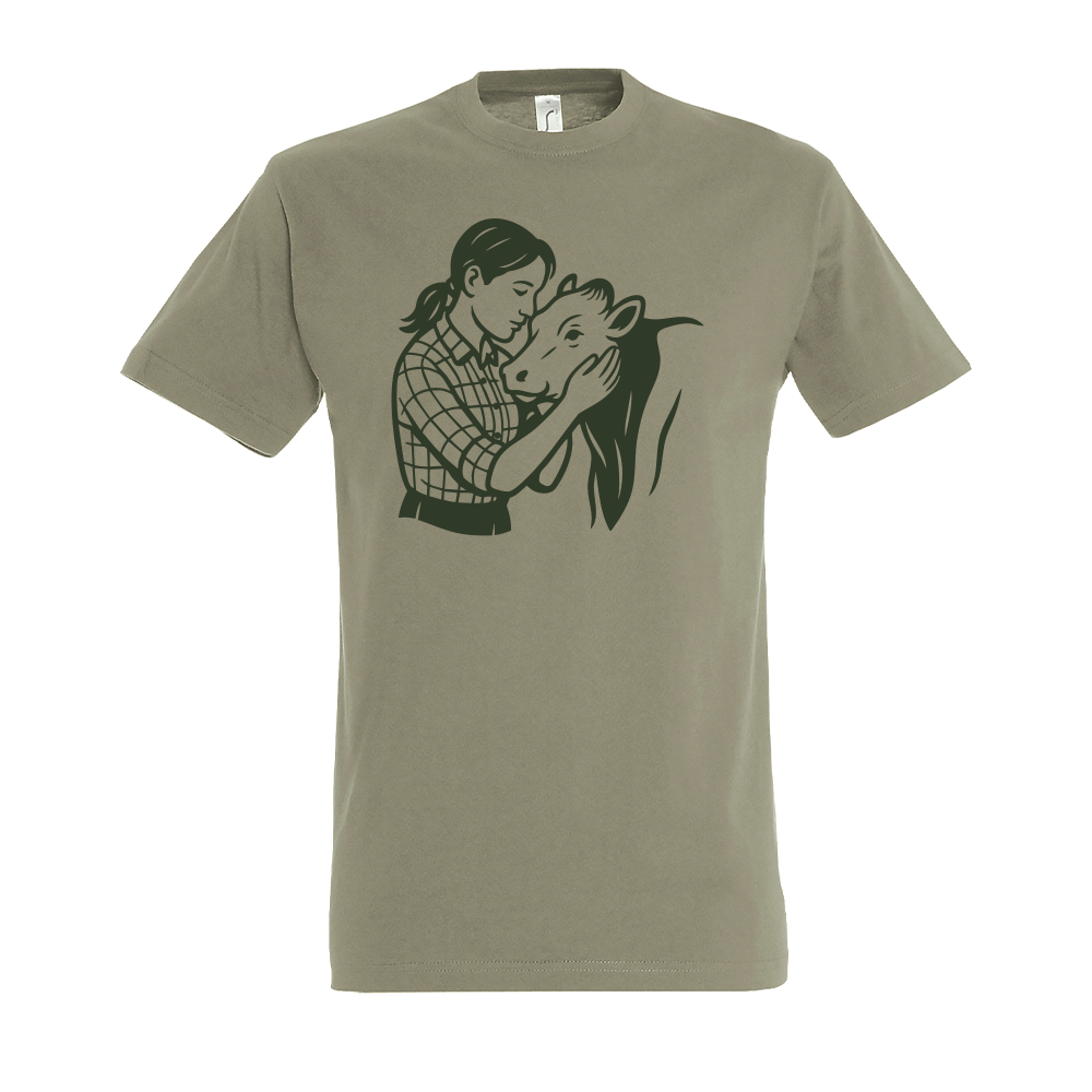 T-shirt " Tendresse à la ferme "