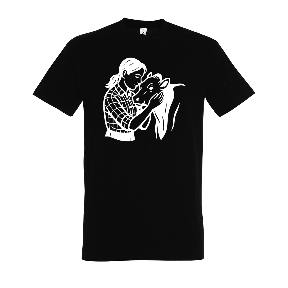 T-shirt " Tendresse à la ferme "