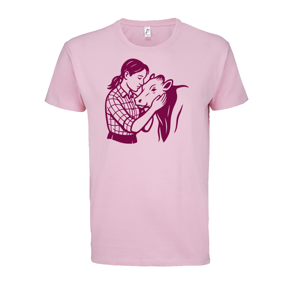 T-shirt " Tendresse à la ferme "