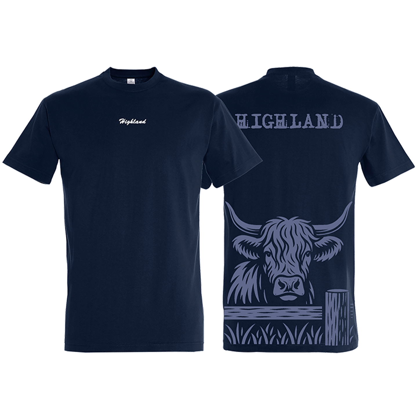 T-shirt Vache Highland