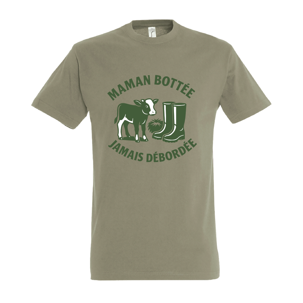 T-shirt " Maman Botée, Jamais débordée "
