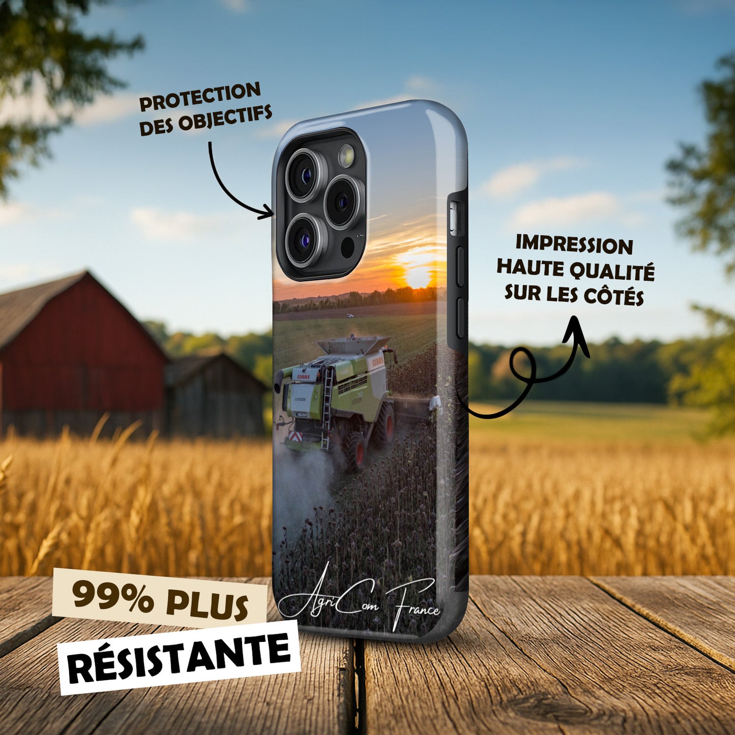 Coque Premium Claas Lexion 760 / Agricom France
