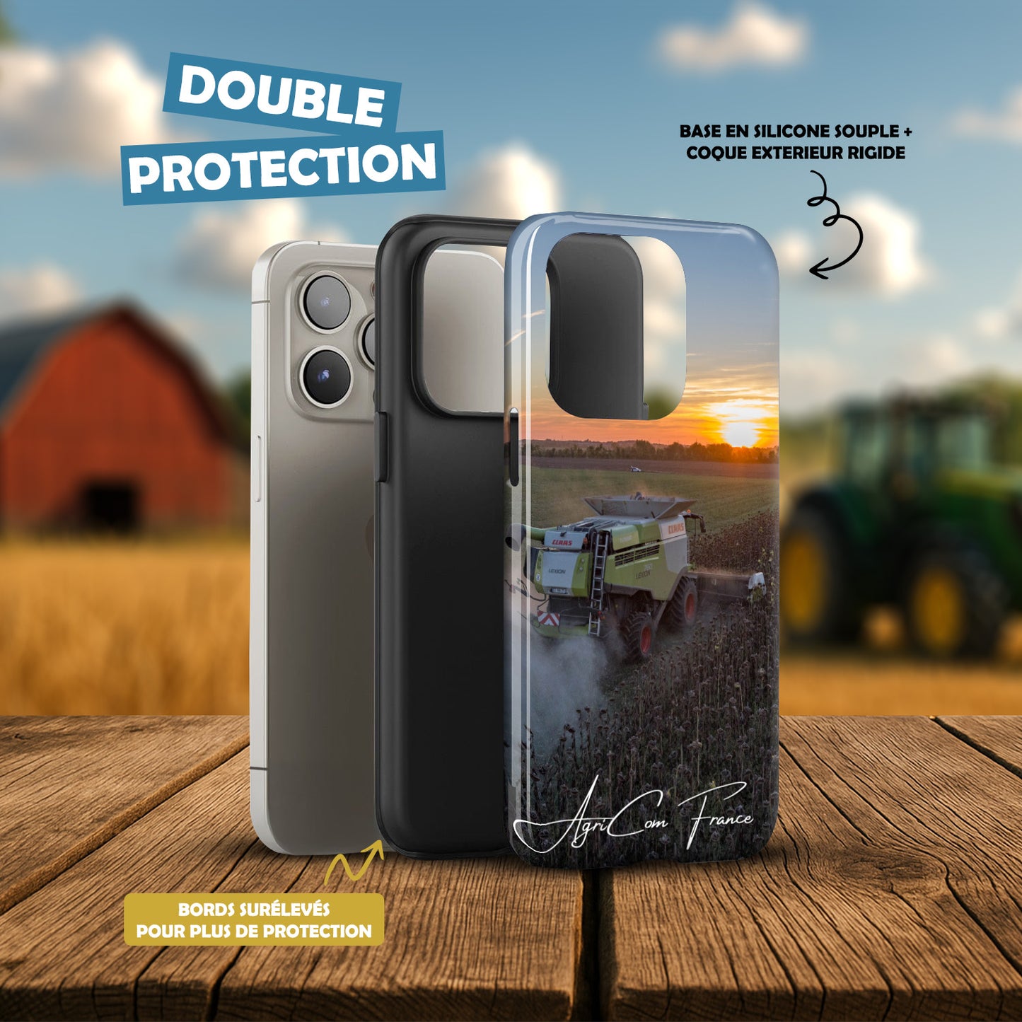 Coque Premium Claas Lexion 760 / Agricom France