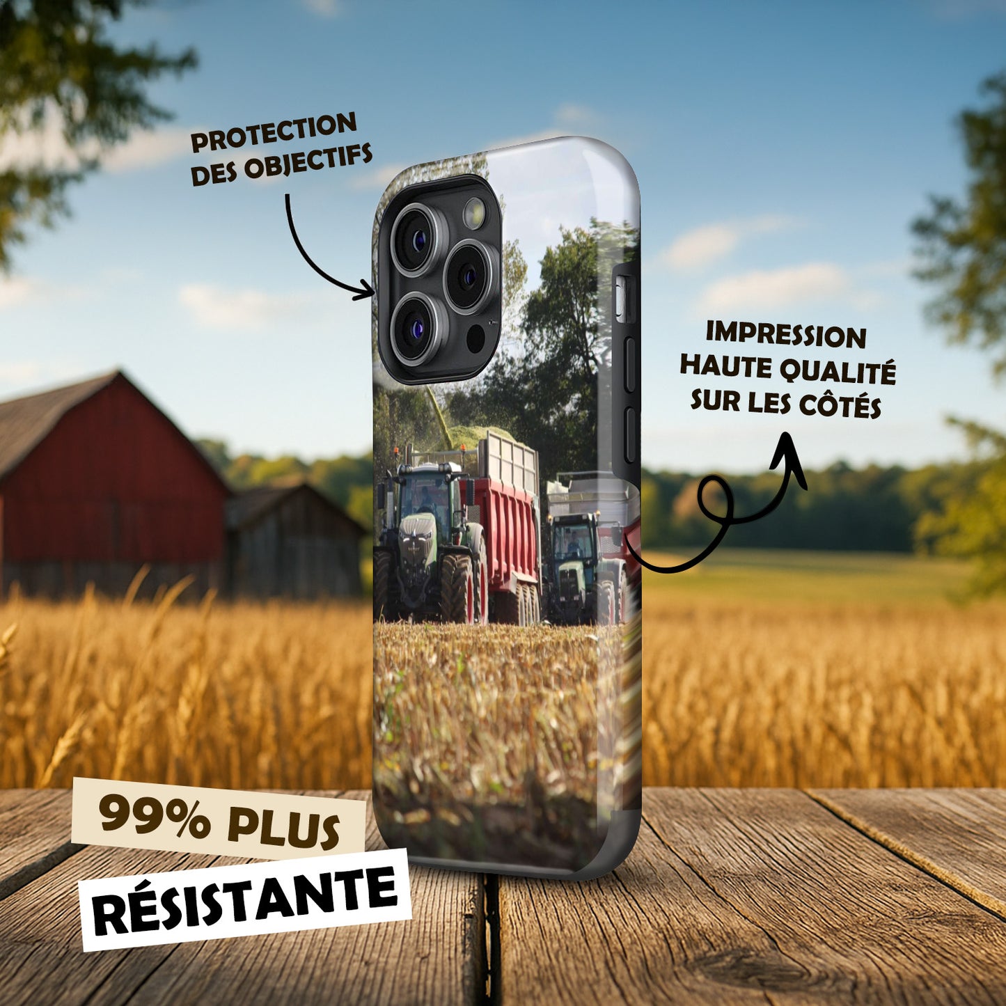 Coque Premium Agri de L'ouest