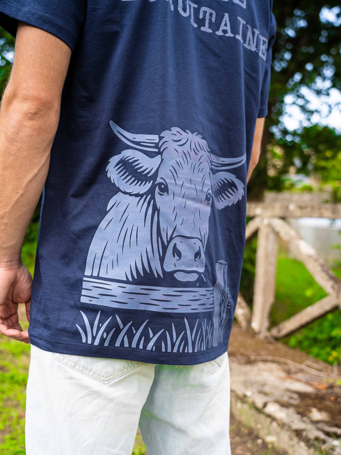 T-shirt Vache Blonde D'aquitaine