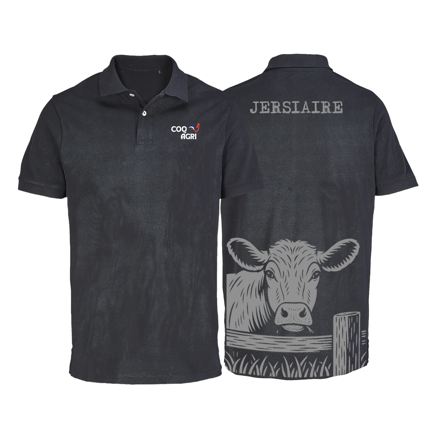 Polo vache Jersiaise
