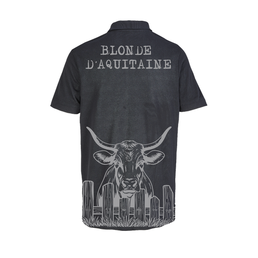 Polo vache Blonde d'aquitaine