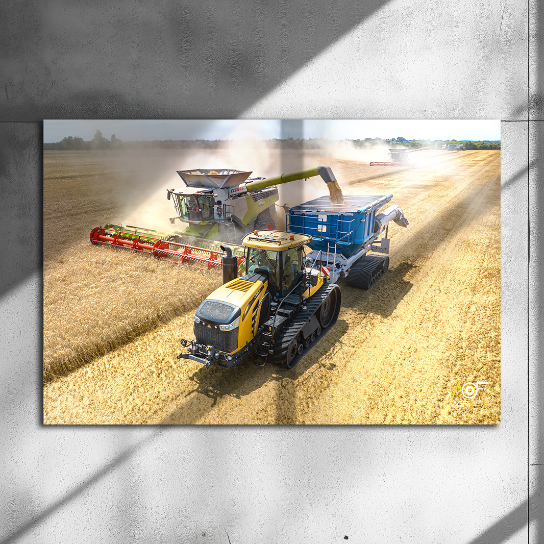 Metallplakat / AGRICOM FRANCE