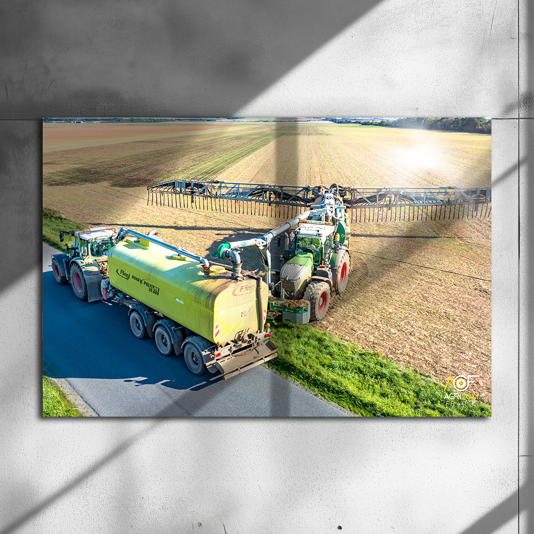 Metallplakat / AGRICOM FRANCE