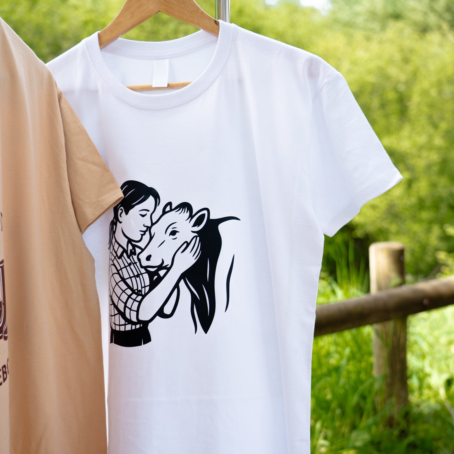 T-shirt " Tendresse à la ferme "