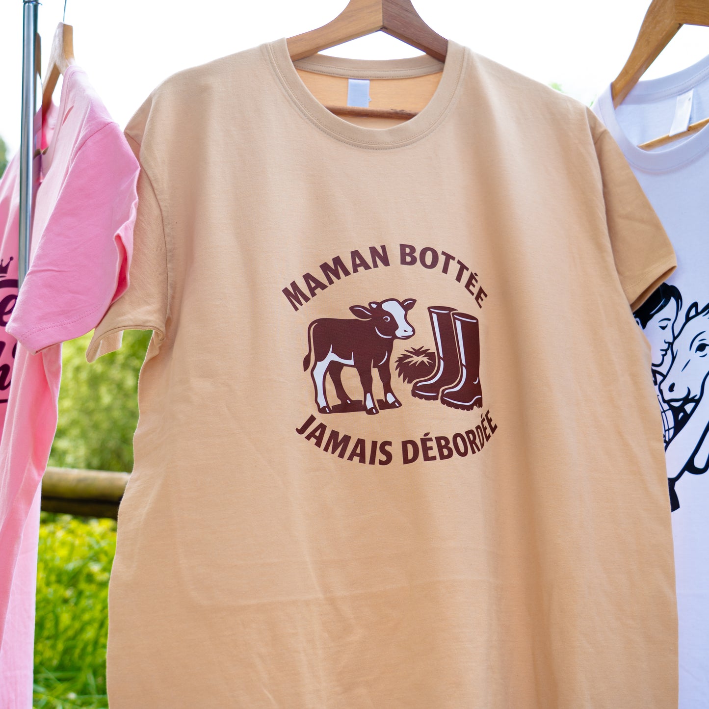 T-shirt " Maman Botée, Jamais débordée "