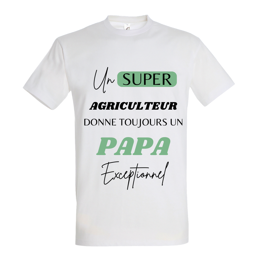 T-shirt " Papa exceptionnel "