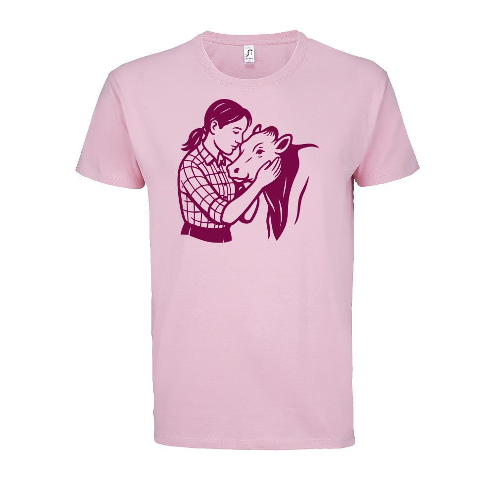 T-shirt " Tendresse à la ferme "