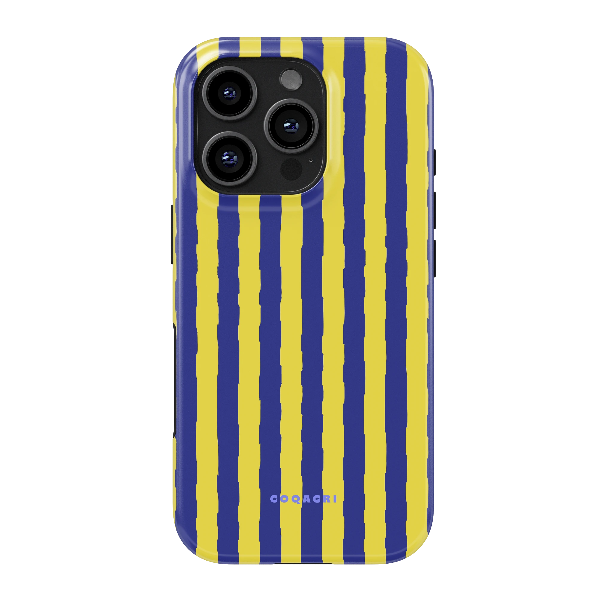 Coque - Bleu et Jaune