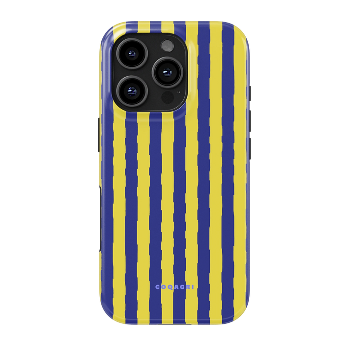 Coque - Bleu et Jaune