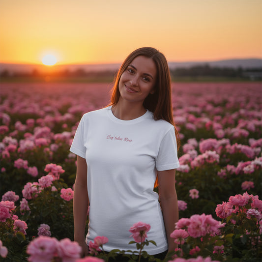 T-shirt Coq'tobre Rose