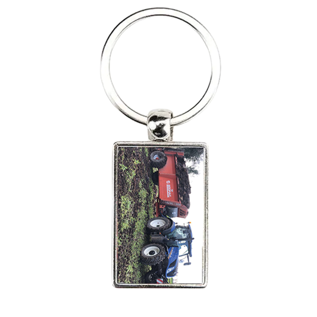 Porte clé tracteur avec épandeur
