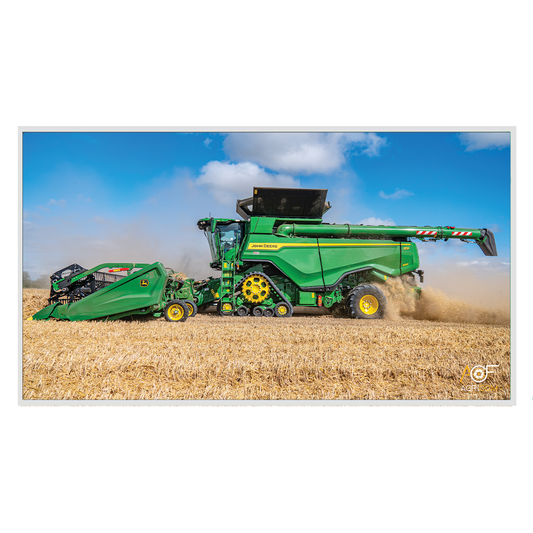 Metal Poster John Deere X9 / AGRICOM FRANCE