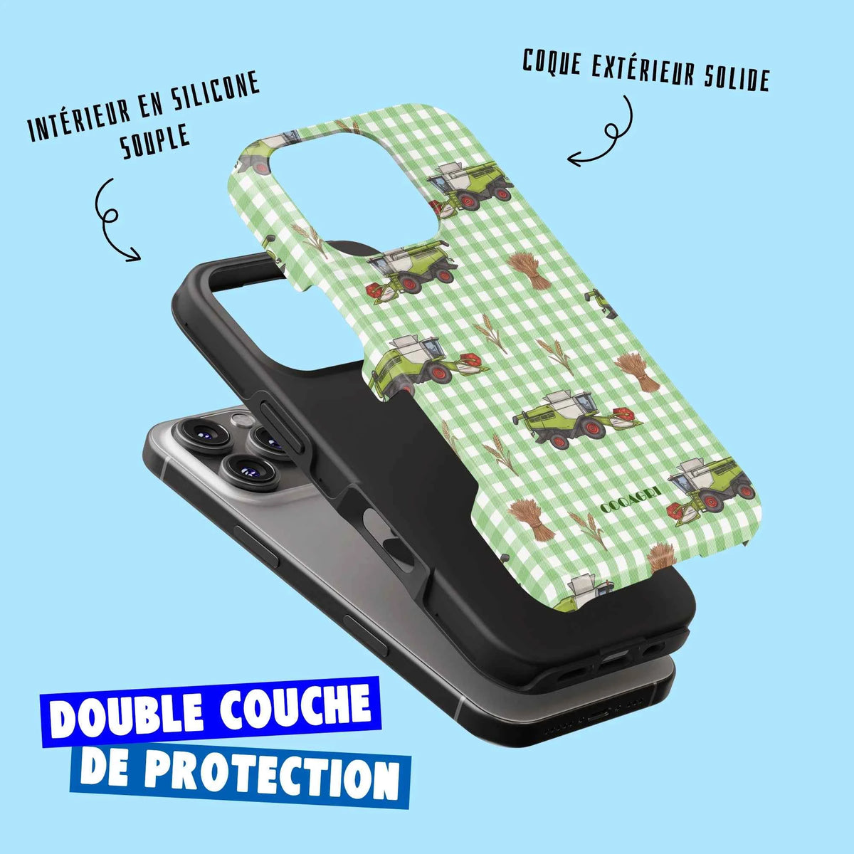 Coque Premium - Moisson Claas