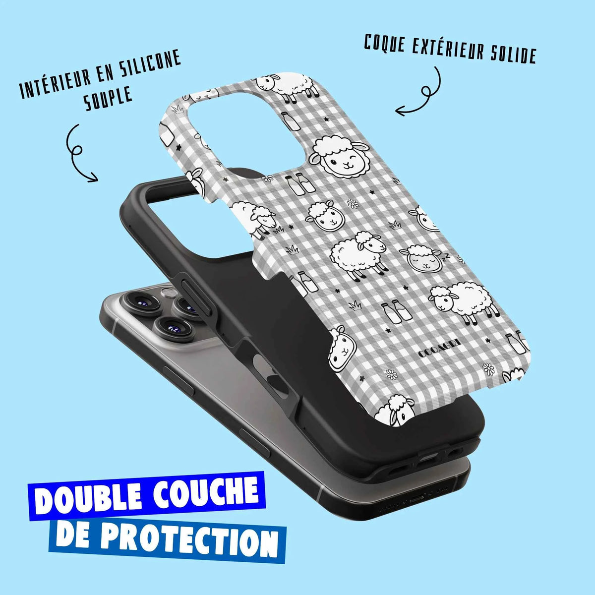 Coque Premium - Mouton
