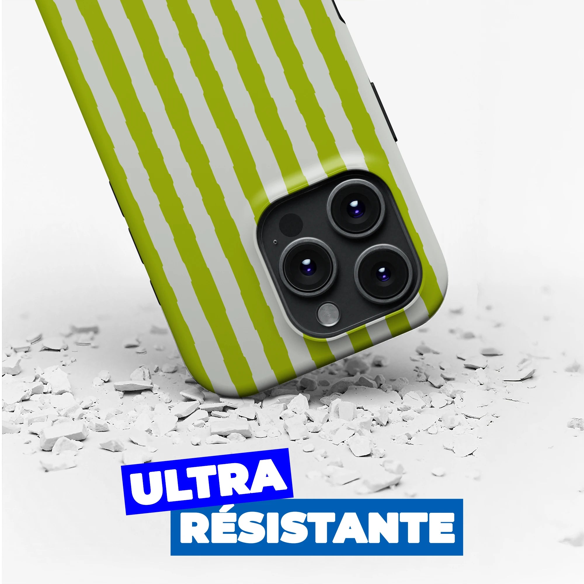 Coque - Vert et Gris