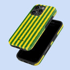 Coque - Vert et jaune