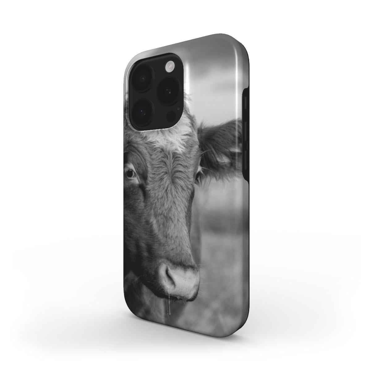 Coque Premium - Vache Noir & Blanc