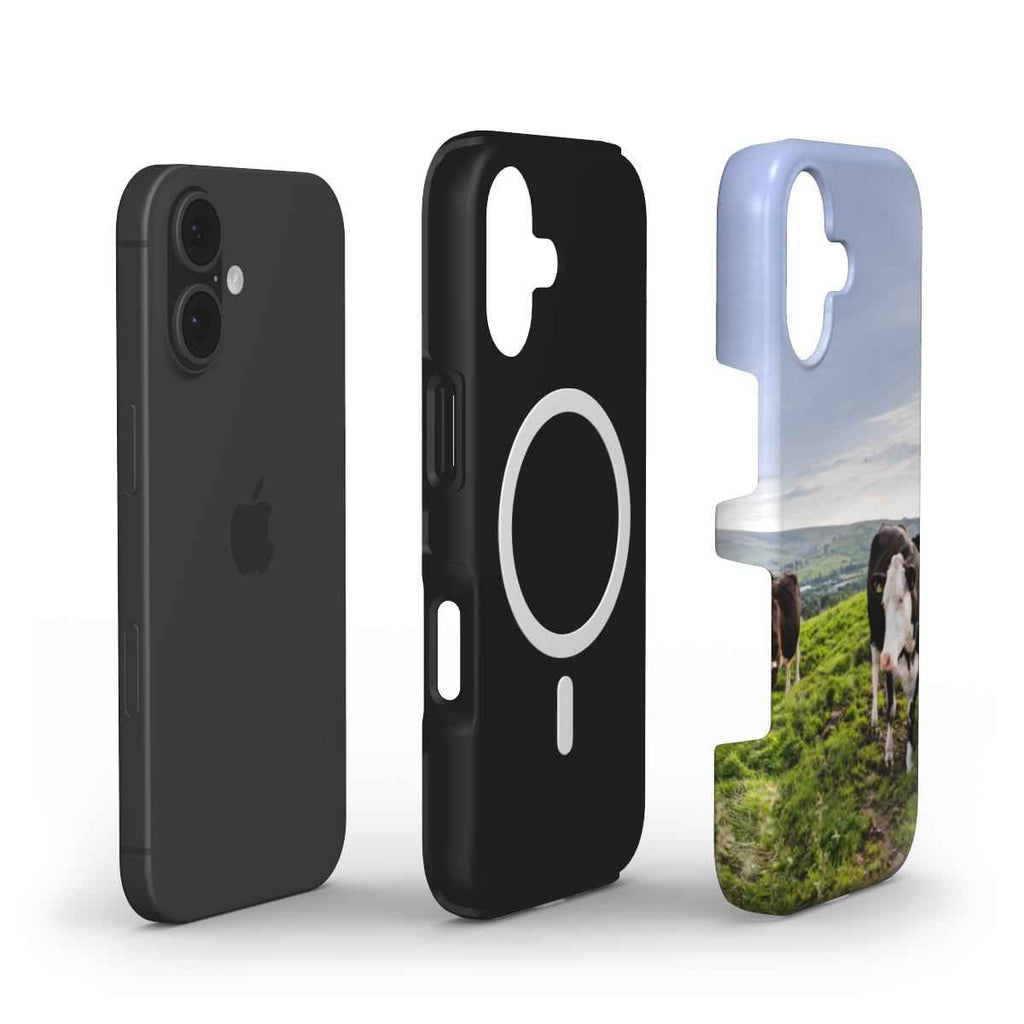Coque Magsafe - Prim Holstein en montagnes