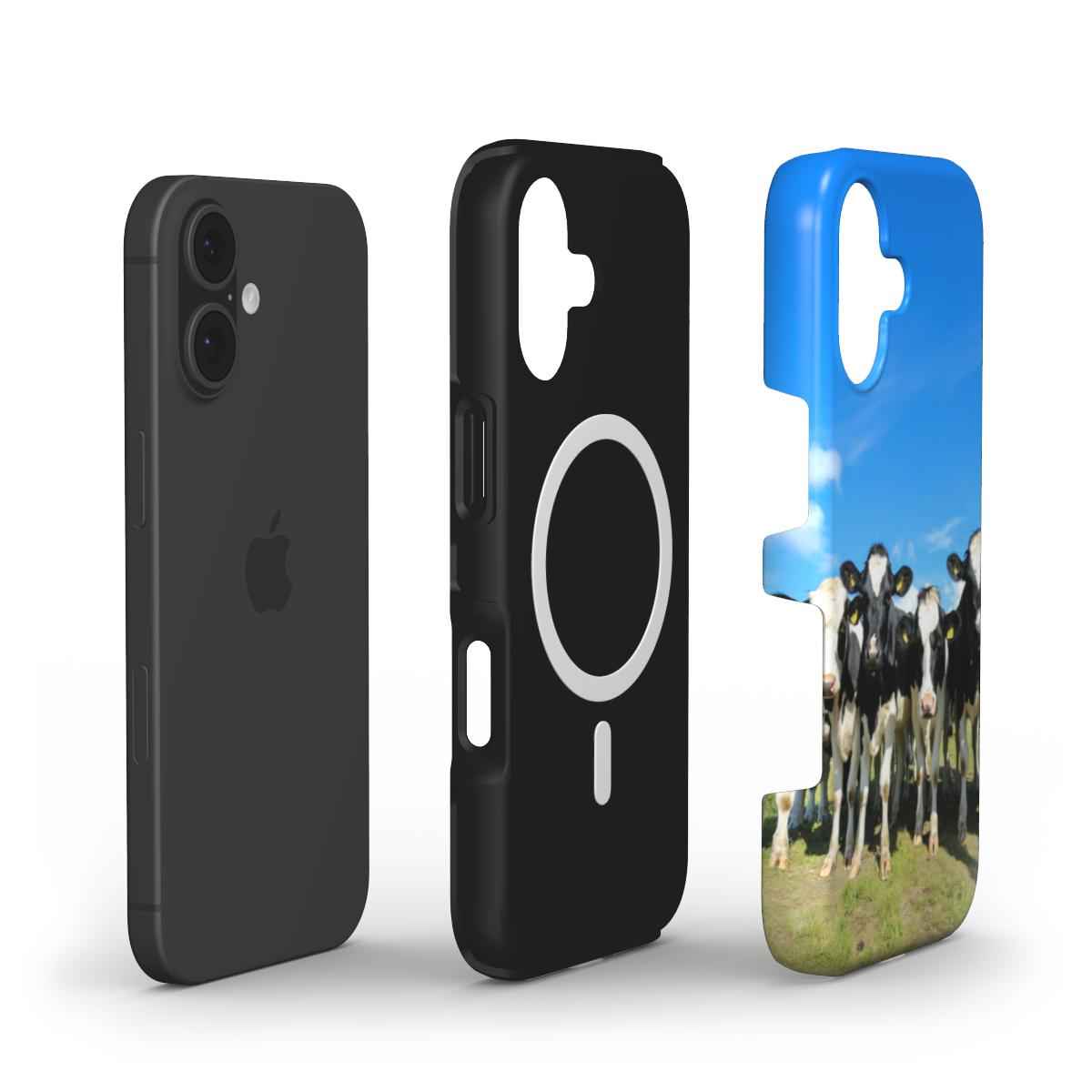 Coque Magsafe - Vaches Prim Holstein