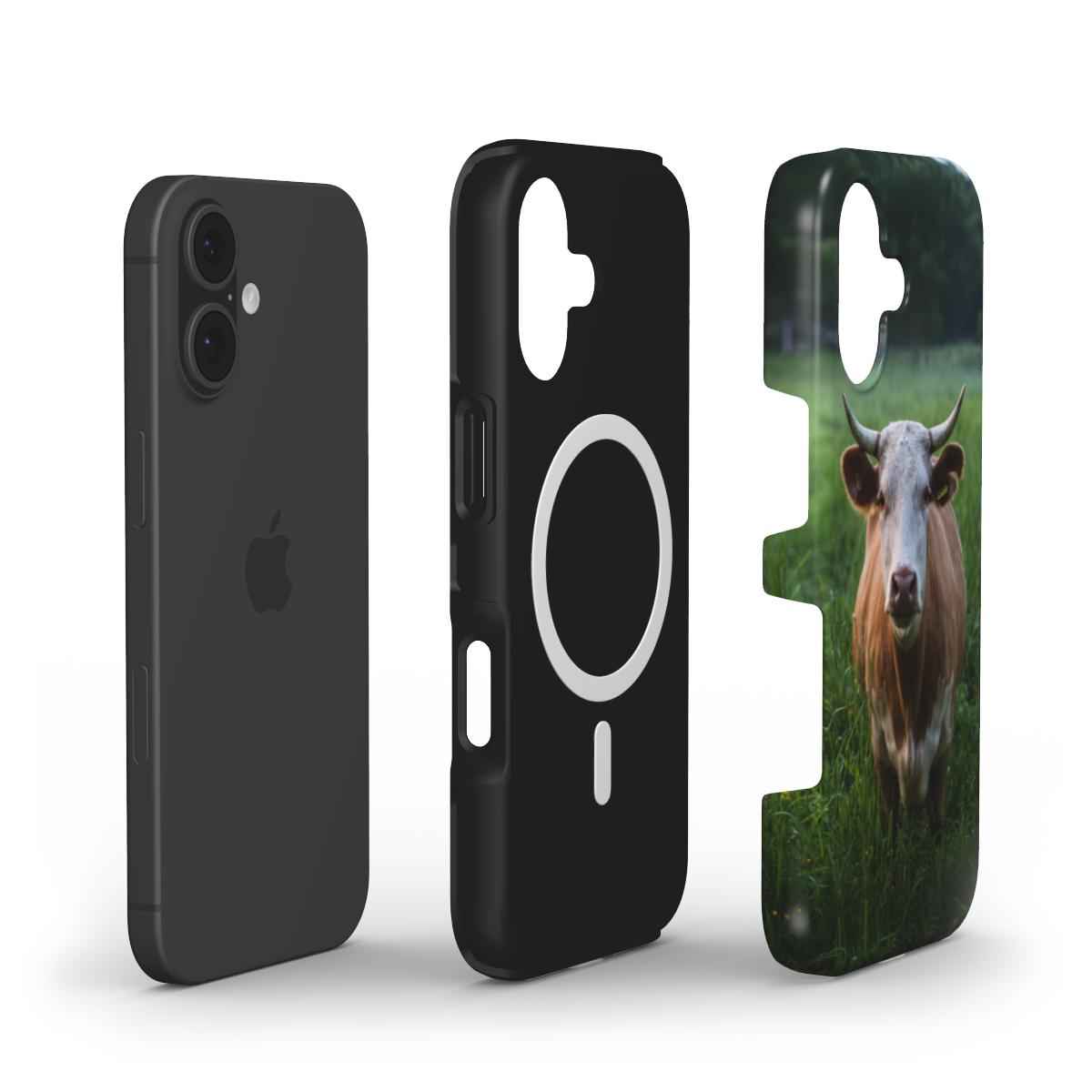 Coque Magsafe - Vache Aubrac