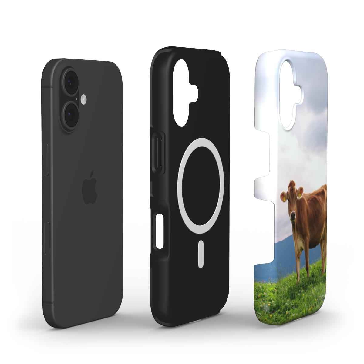 Coque Magsafe - Vache Brunes des Alpes