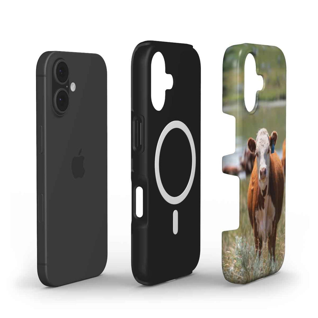 Coque Magsafe - Vache Hereford